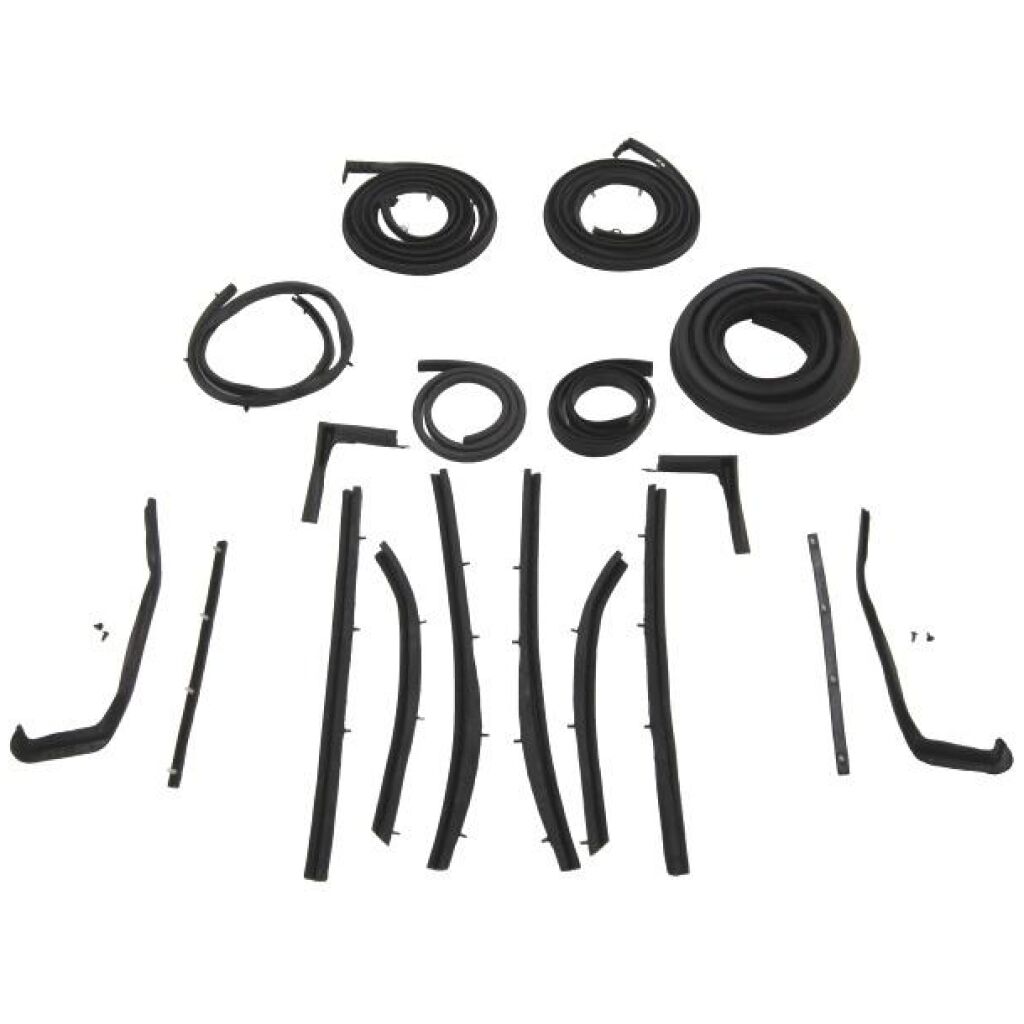 Gummilistsats 1955-56 2dr cab Chevrolet Pontiac