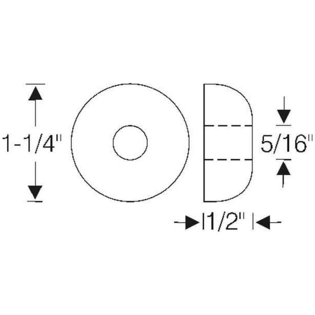 Door check link rod end stop