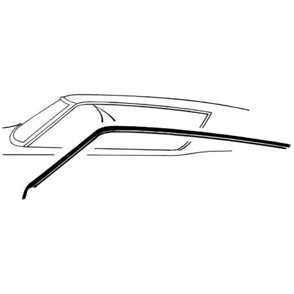 Hardtop Roof Rail Weatherstrip