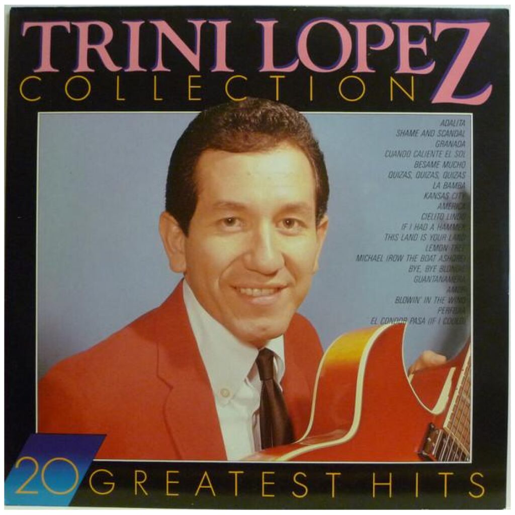 Trini Lopez - Trini Lopez Collection 20 Greatest Hits (LP, Comp, Blu)