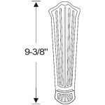 Accelerator Pedal Pad - Black 1931-35 2dr 4dr cab sedan Buick
