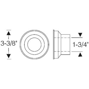 Engine Mount Cushion 1929-31 2dr 4dr cab sedan Cadillac
