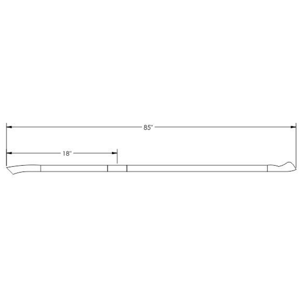 Hardtop Roof Rail Weatherstrip