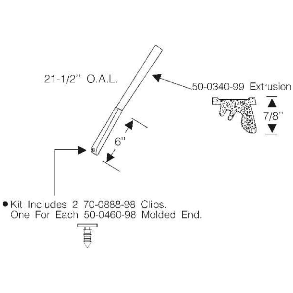 Pillar Post, A stolpe Gummilister 1961-62 2dr cab Buick Cadillac Chevrolet Oldsmobile Pontiac