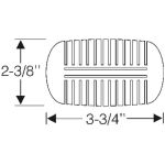 Pedalgummi Broms/Koppling 1947-61 2dr Chevrolet GMC