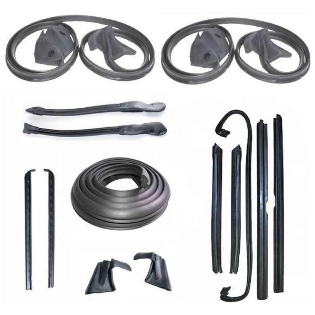 Gummilistsats 1974-76 2dr cab Buick Cadillac Chevrolet Oldsmobile Pontiac