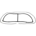 Framrutegummilist 1948-49 2dr sedan Cadillac Oldsmobile Buick