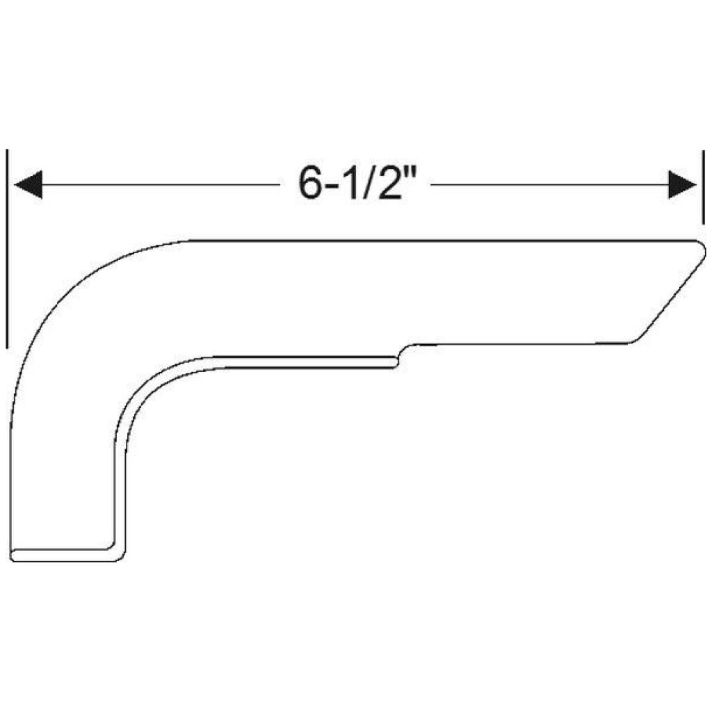 Front Fender Seal 1936-37 2dr 4dr cab sedan Packard
