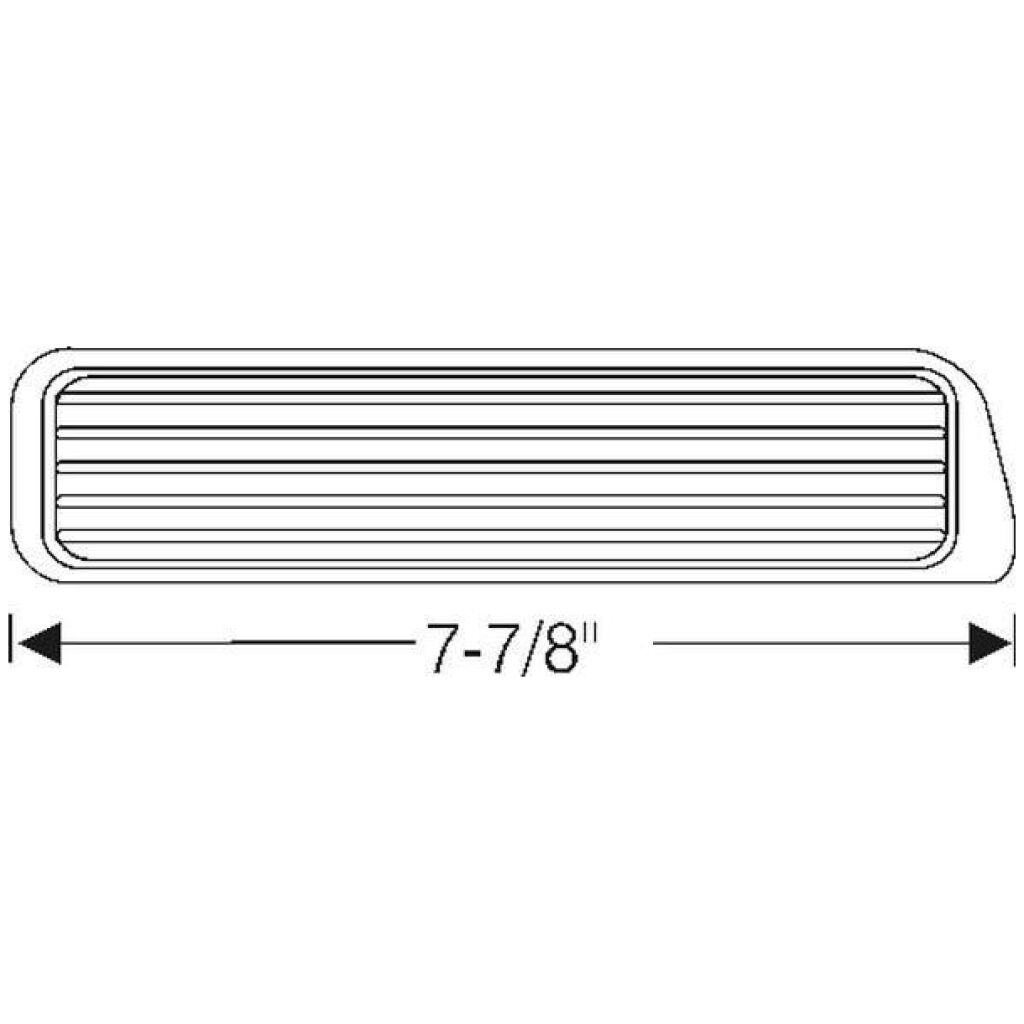 Accelerator pedal pad 1940 2dr 4dr cab sedan Cadillac
