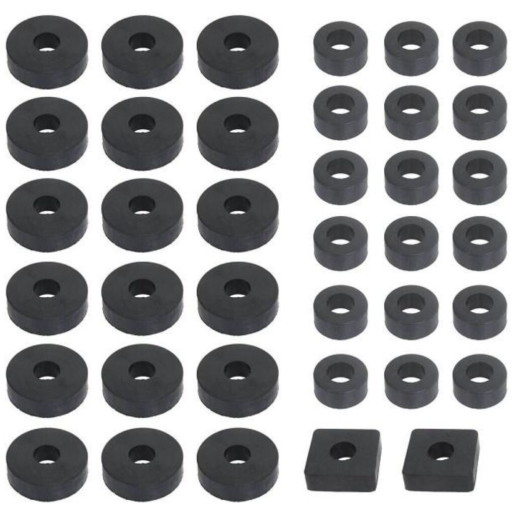 Gummisats Chassi till ram 1963-64 2dr 4dr ht sedan Ford