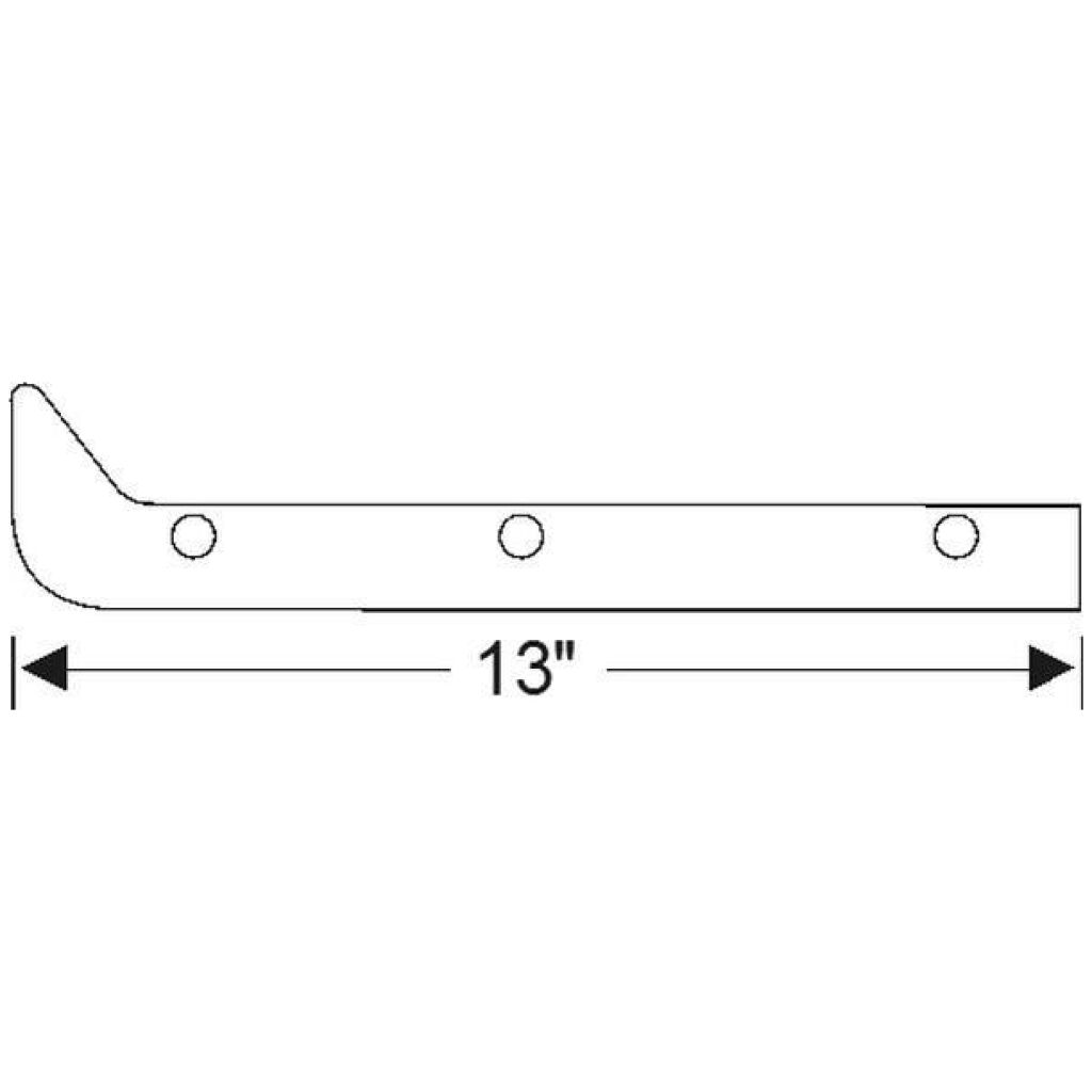 Front Fender Seal 1932-34 2dr 4dr cab sedan Packard