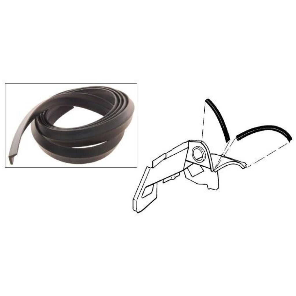 Front Fender Seal 1952-54 2dr 4dr ht cab sedan Ford