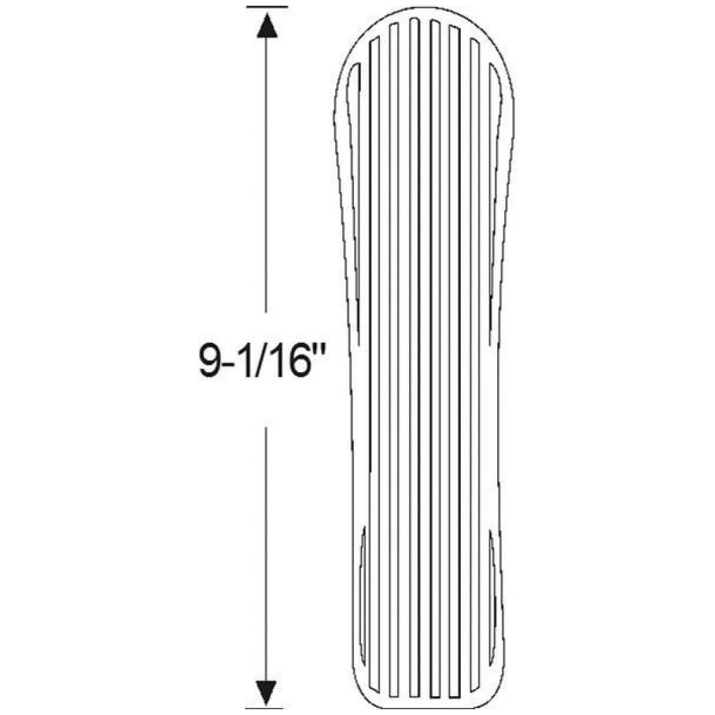 Accelerator pedal service 1934-35 2dr 4dr cab sedan Buick