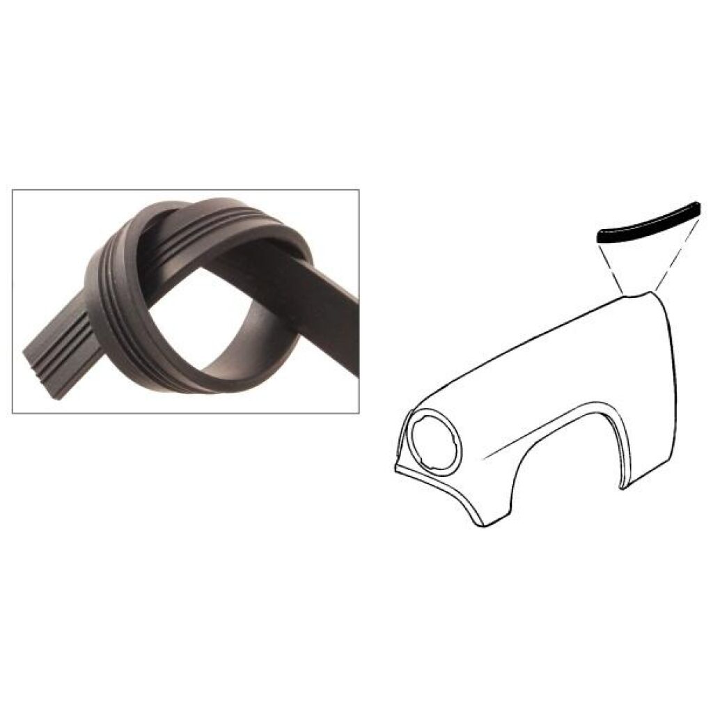 Cowl to Fender Seal 1952-56 2dr 4dr ht cab sedan Ford