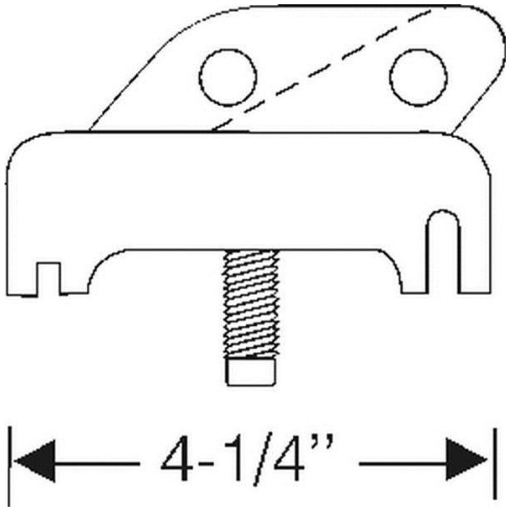 Engine Mount Service – Revulcanization Only 1957-65 2dr 4dr ht cab sedan Cadillac