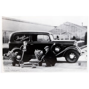 Fabriksfoto 1934 Chevrolet 31 x 45 cm