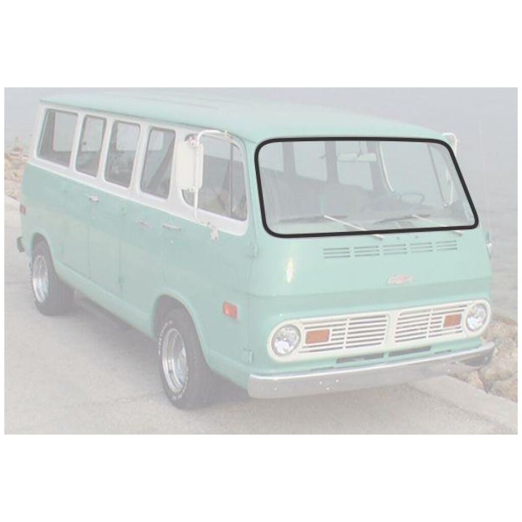 Framrutegummilist 1967-70 2dr Chevrolet GMC