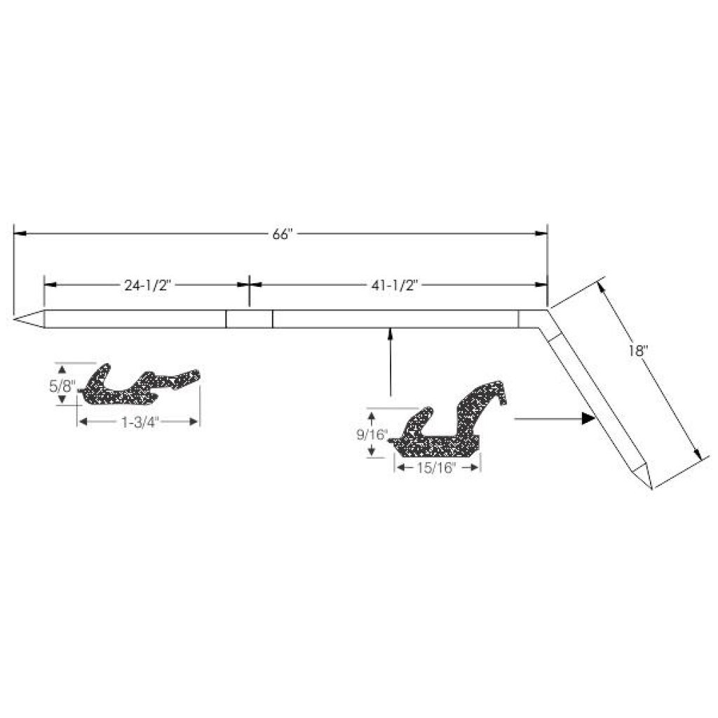 Hardtop Roof Rail Weatherstrip