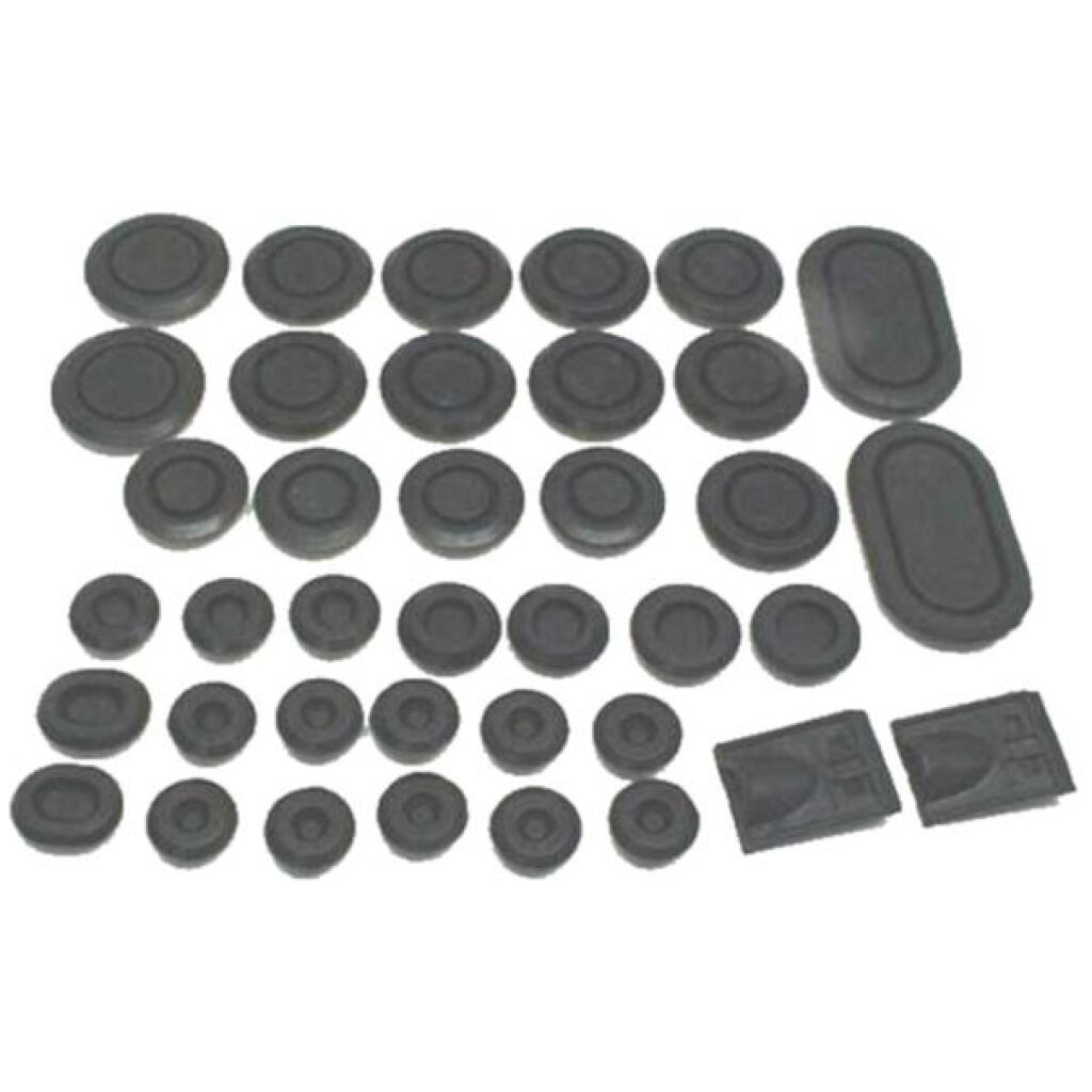 Body Plug Rubber Grommet Set 1968 2dr ht cab Ford Mercury