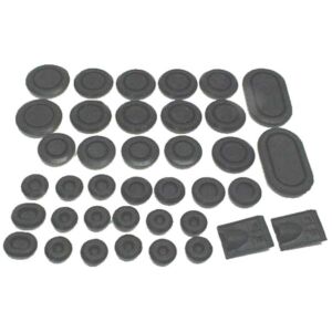 Body Plug Rubber Grommet Set 1968 2dr ht cab Ford Mercury