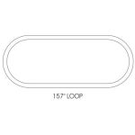Framrutegummilist 1955-56 2dr 4dr ht sedan Ford Mercury