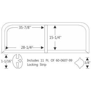 Rear Window Gasket Set