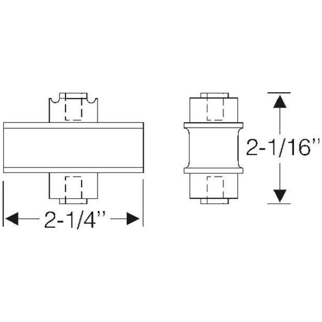 Engine Side Support Mount Service – Revulcanization Only 1935-48 2dr 4dr cab Chevrolet