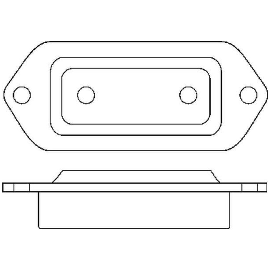 Transmission Mount Service – Revulcanization Only 1965-67 2dr 4dr ht cab sedan Cadillac