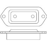 Transmission Mount Service – Revulcanization Only 1965-67 2dr 4dr ht cab sedan Cadillac