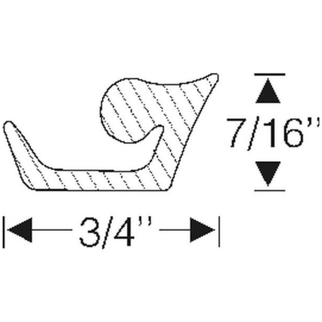 Fenderskirt Gummilist