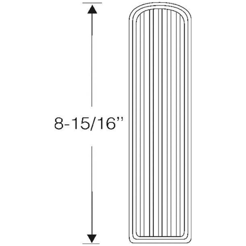 Accelerator Pedal 1949-54 2dr 4dr ht cab sedan Chevrolet