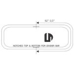 Framrutegummilist 1939-51 2dr 4dr sedan Buick Oldsmobile Pontiac Studebaker