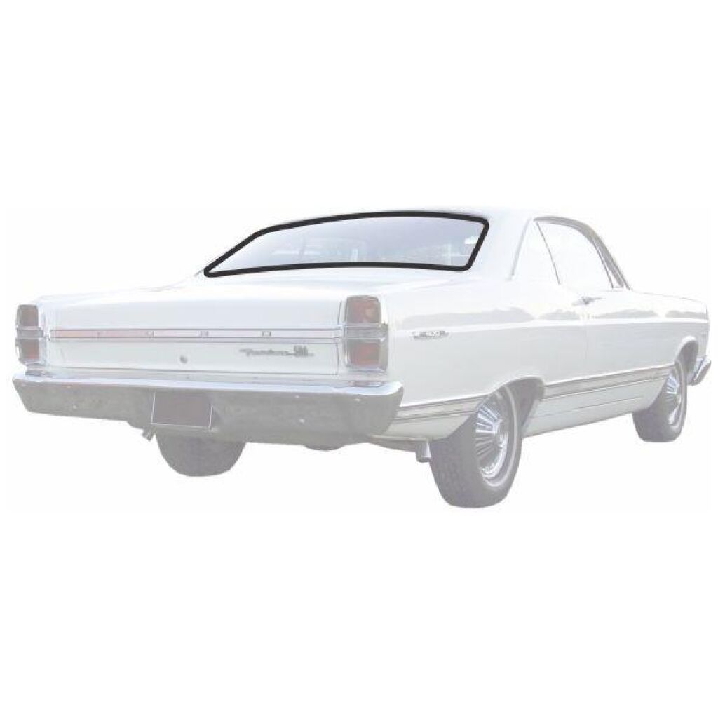 Bakrutegummilist 1966-67 2dr ht Ford Mercury