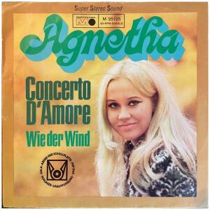Agnetha* - Concerto Damore (7, Single)