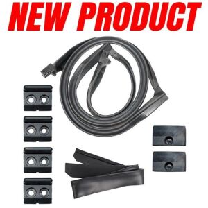 Gummilistsats Tailgate 1963-65 4dr Ford Mercury