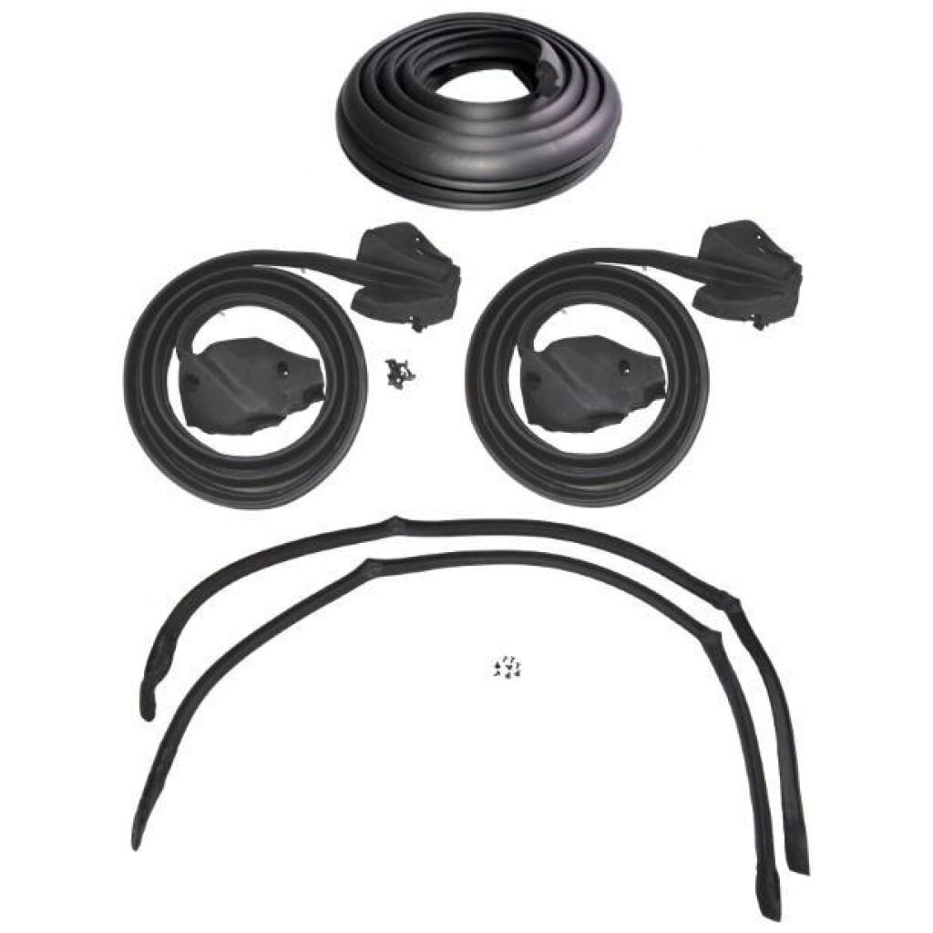 Gummilistsats 1974-76 2dr ht Cadillac Chevrolet Buick Oldsmobile Pontiac