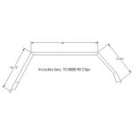 Hardtop Roof Rail Weatherstrip