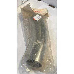 Avgasrörförlängare ändrör 7" förkromad skruvfäste passar rör m ytterdiam 39-42mm