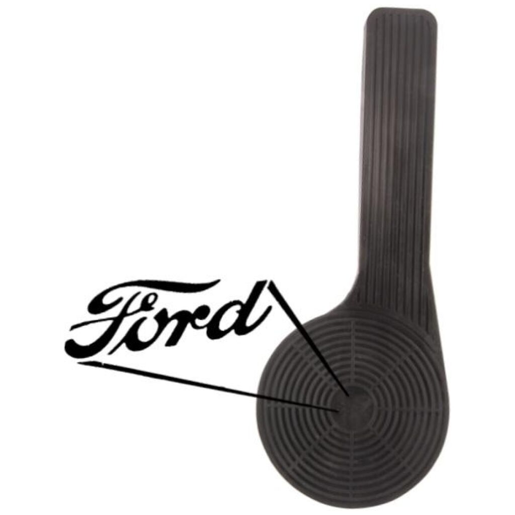 Accelerator pedal pad 1949-51 2dr 4dr ht cab sedan Ford
