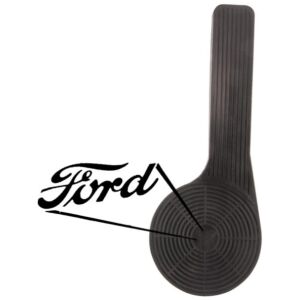 Accelerator pedal pad 1949-51 2dr 4dr ht cab sedan Ford