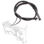 Torpedgummilist Huv 1968-79 2dr 4dr Ford