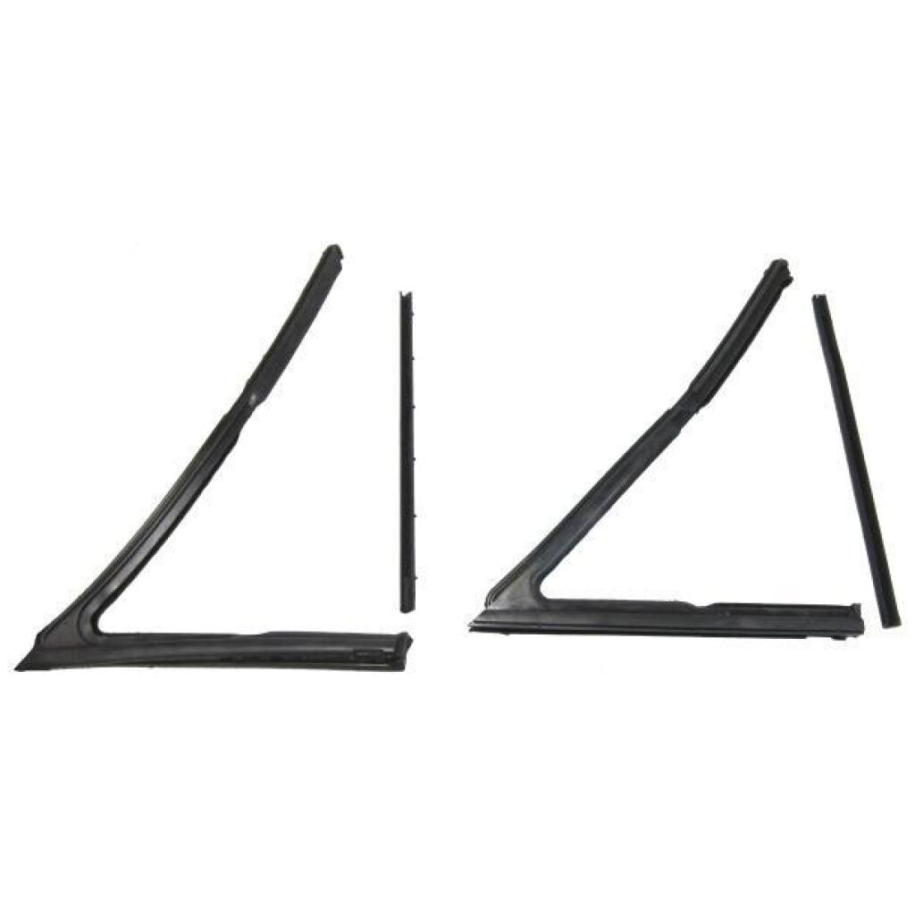 Front Door Vent Window Weatherstrip Set 1964-67 2dr 4dr sedan Buick Chevrolet Oldsmobile Pontiac