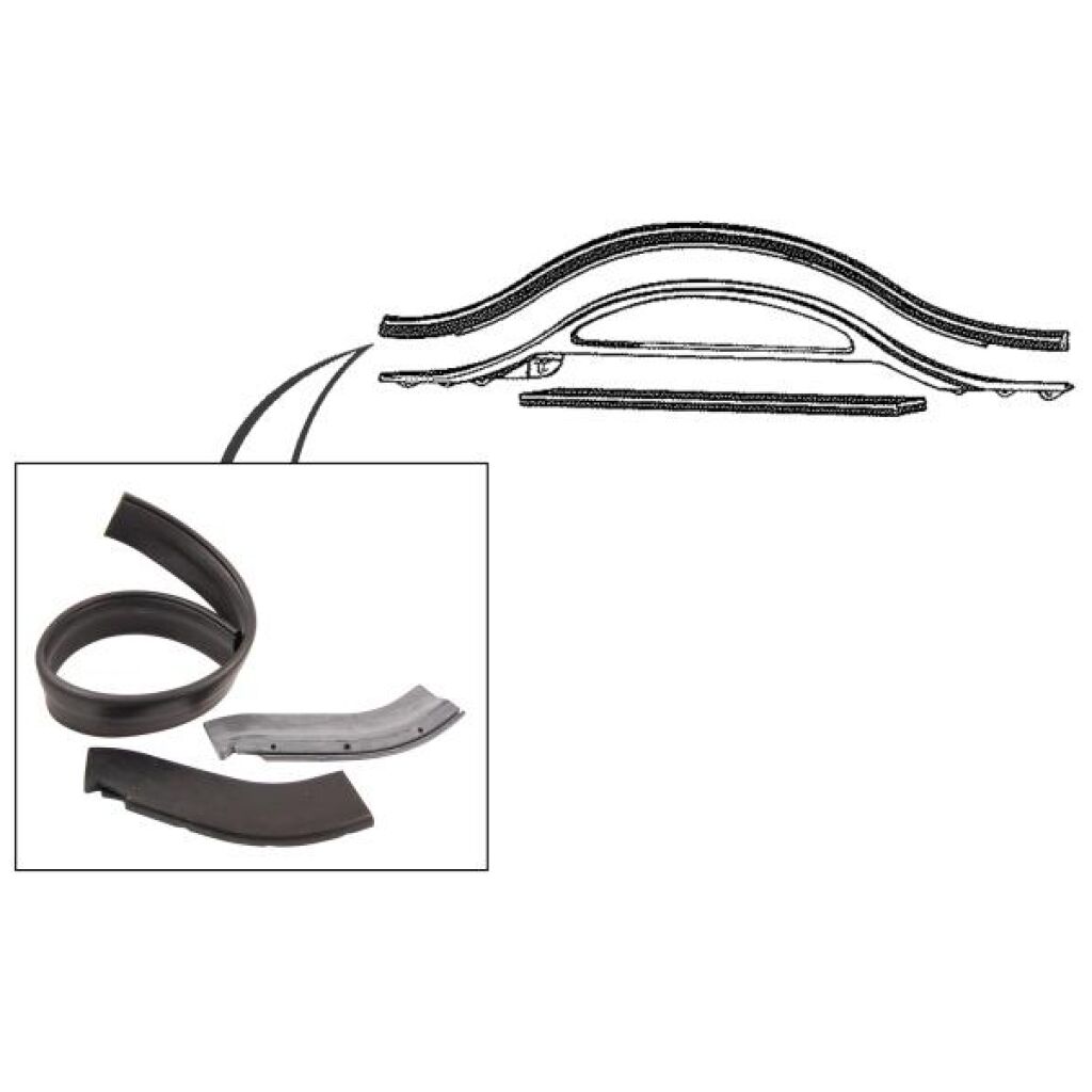 Radiator Air Deflector Set 1949 2dr 4dr cab sedan Mercury