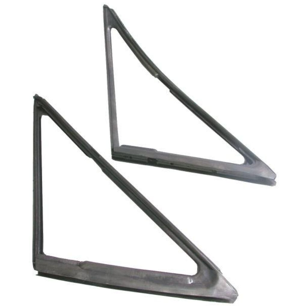 Front Door Vent Window Weatherstrips 1965-67 2dr 4dr ht cab Chrysler Dodge Plymouth