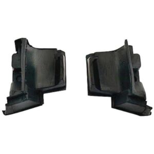 Quarter Window Pads / Lock Pillar Filler 1963-65 2dr ht Ford