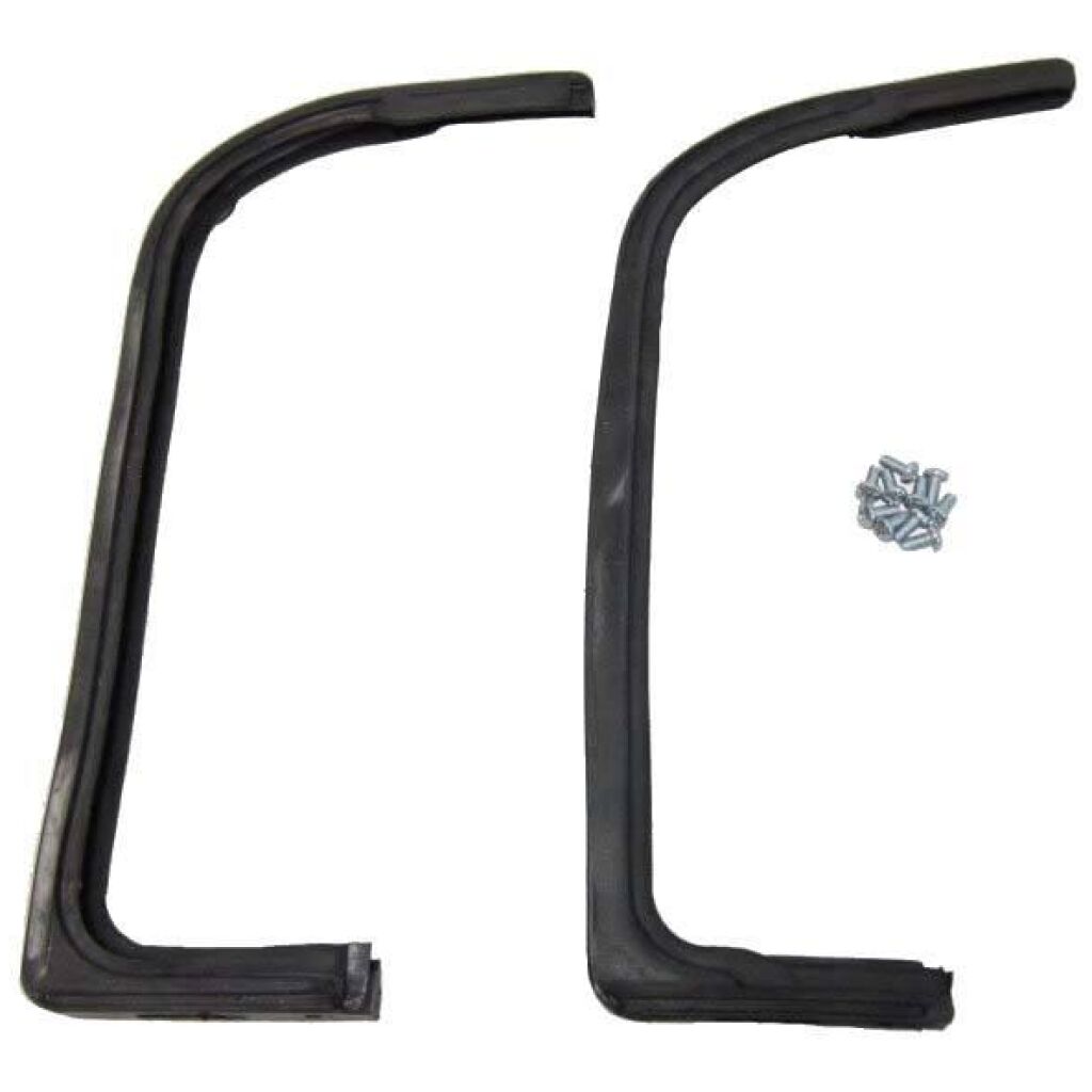 Front Door Vent Window Weatherstrips 1959-60 2dr 4dr ht cab Buick Cadillac Chevrolet Oldsmobile Pontiac