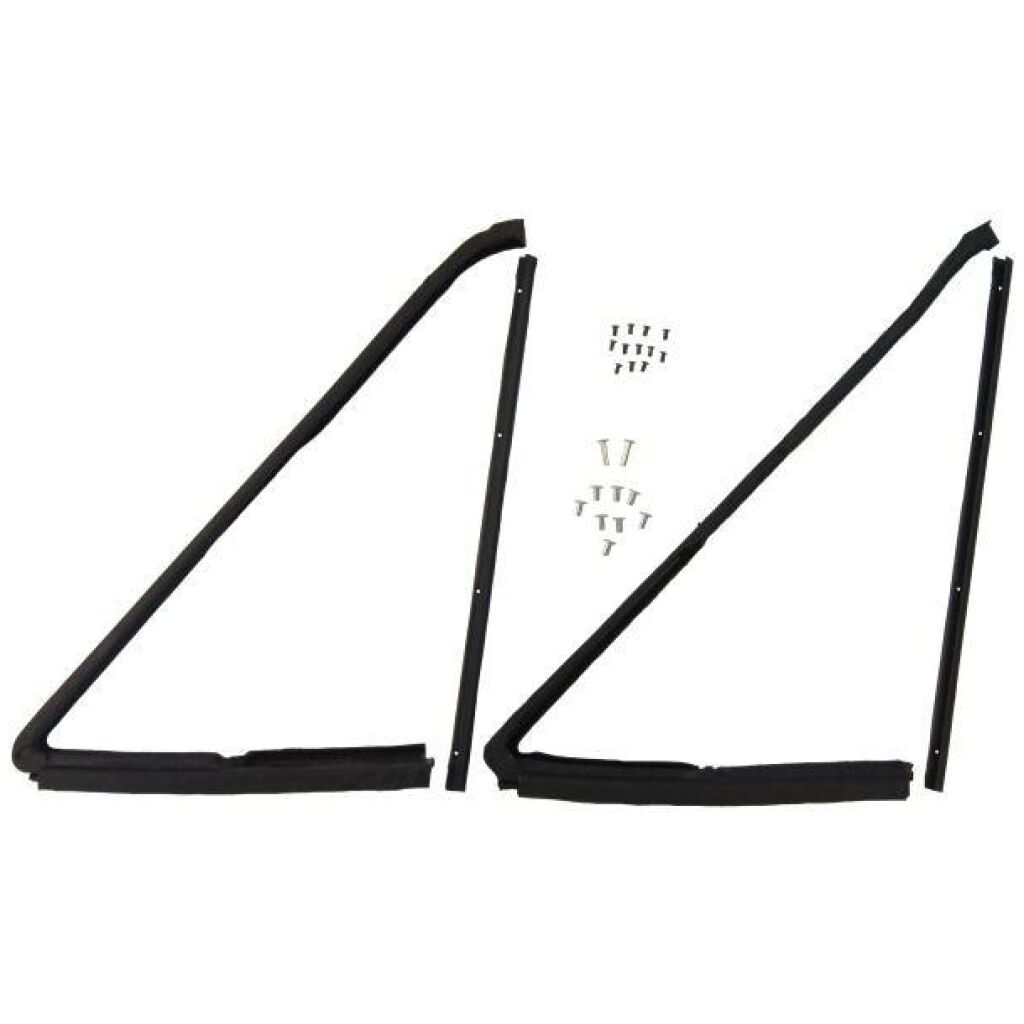 Front Door Vent Window Set 1960-62 2dr ht cab Ford Mercury