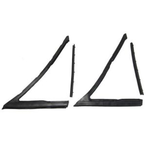 Front Door Vent Window Weatherstrip Set 1966-67 2dr ht cab Buick Chevrolet Oldsmobile Pontiac