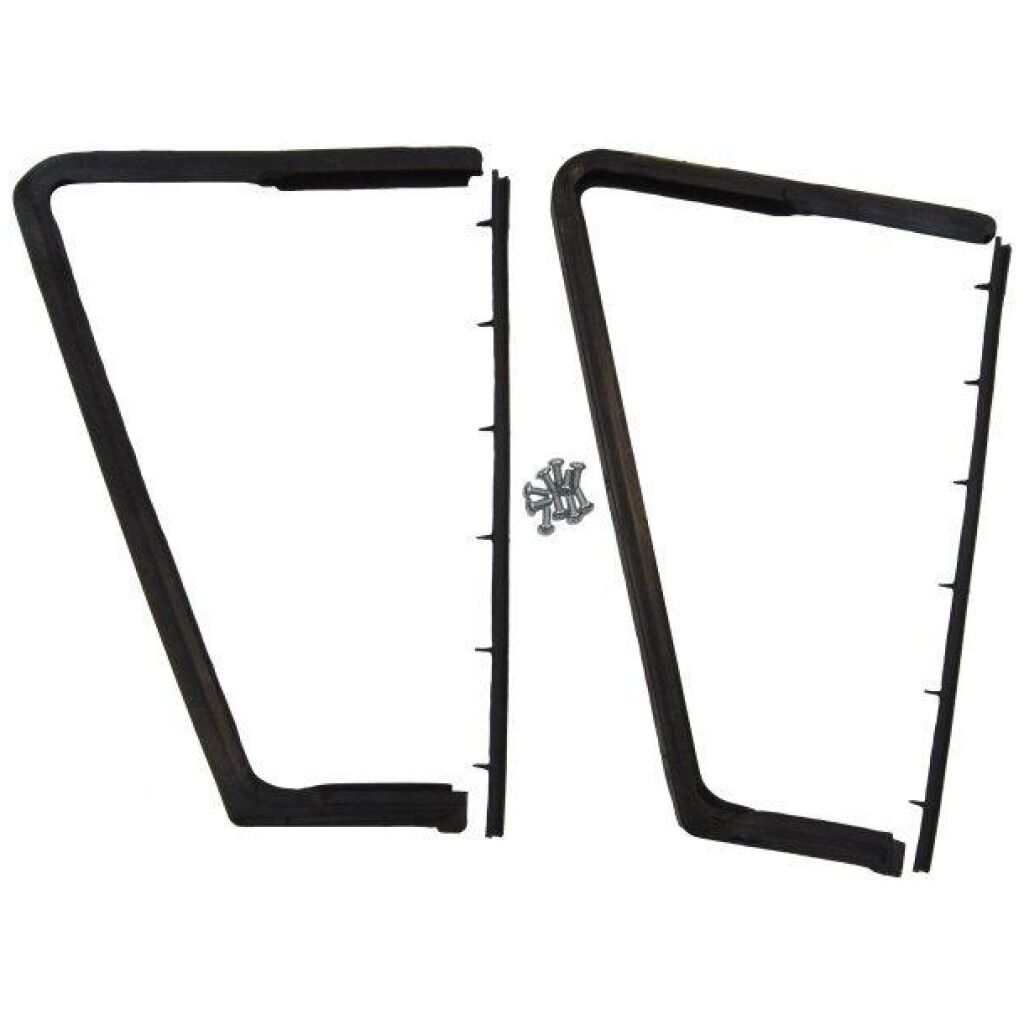Front Door Vent Window Set 1957-58 2dr ht cab Buick Oldsmobile