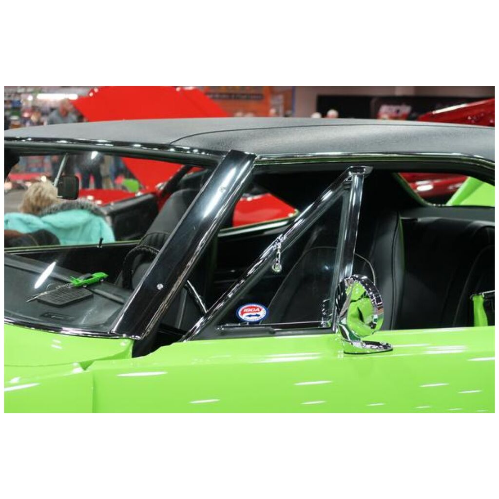 Front Door Vent Window Weatherstrips 1968-70 2dr ht Dodge Plymouth